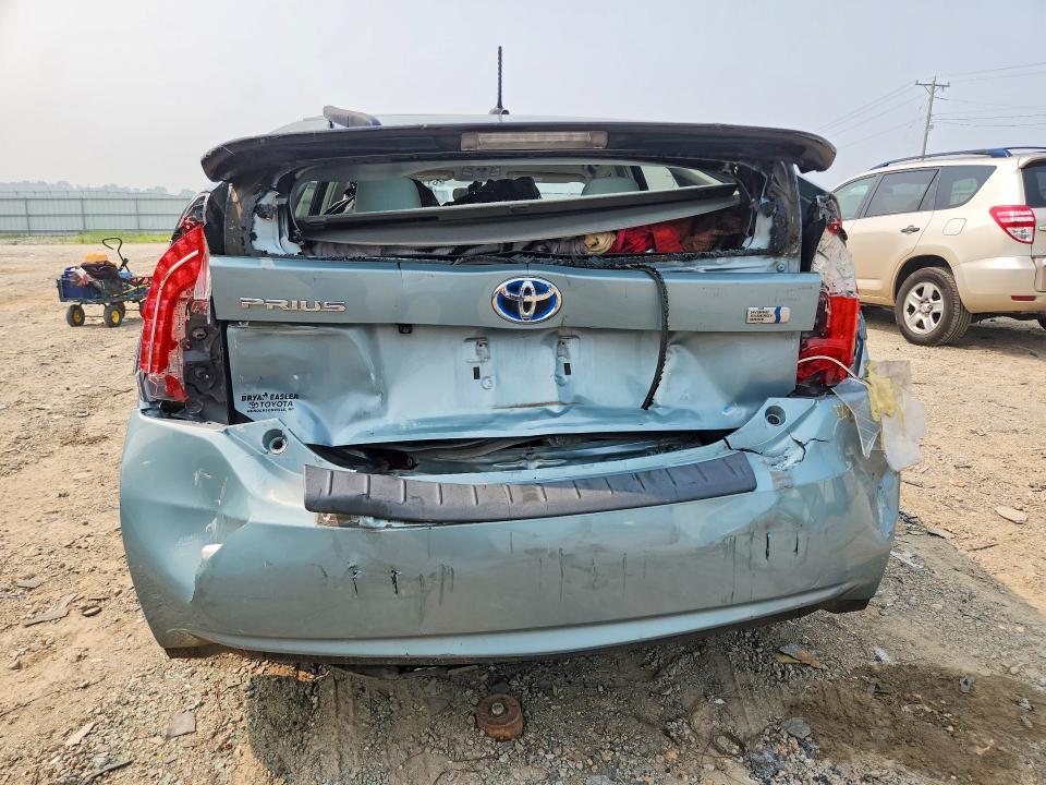 Photo 6 from auction – 2012 TOYOTA PRIUS with VIN JTDKN3DU5C1556800
