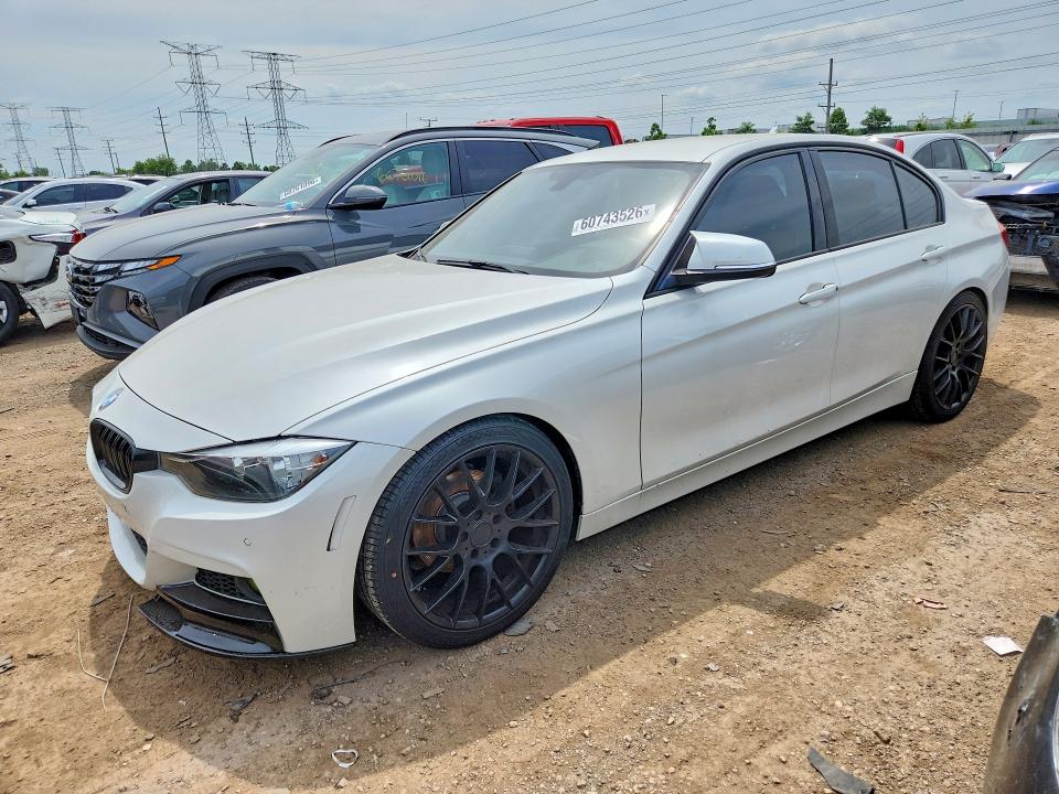 BMW 328 2016 with VIN WBA8E7C52GK415465 - Photo from auction