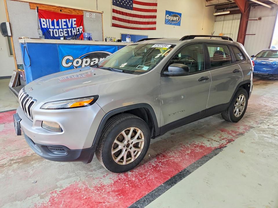 Photo 1 from auction – 2015 JEEP CHEROKEE with VIN 1C4PJMABXFW777021