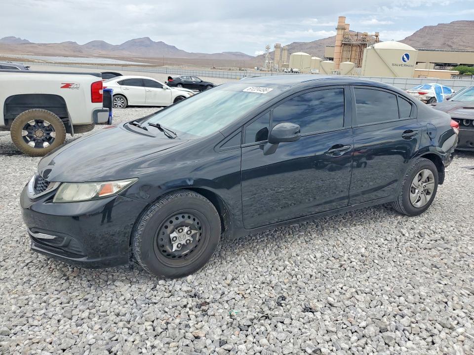 HONDA CIVIC 2013 with VIN 19XFB2F51DE073488 - Photo from auction