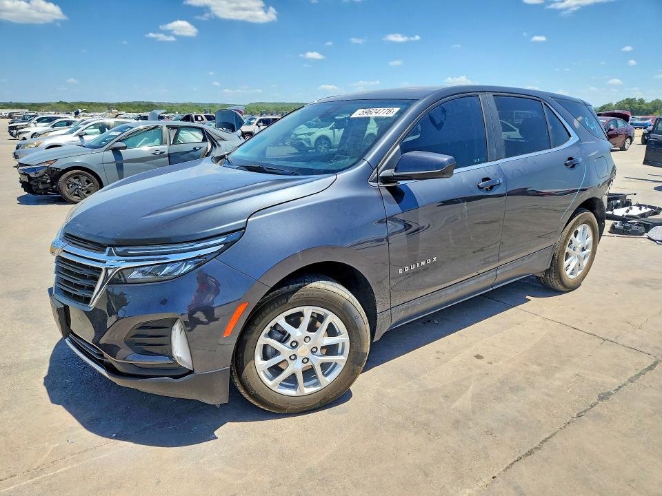 CHEVROLET EQUINOX 2023 with VIN 3GNAXKEG6PS150707 - Photo from auction