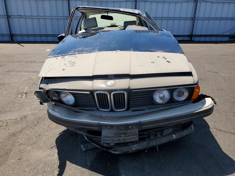 Photo 5 from auction – 1988 BMW 635 with VIN WBAEC8413J3267418