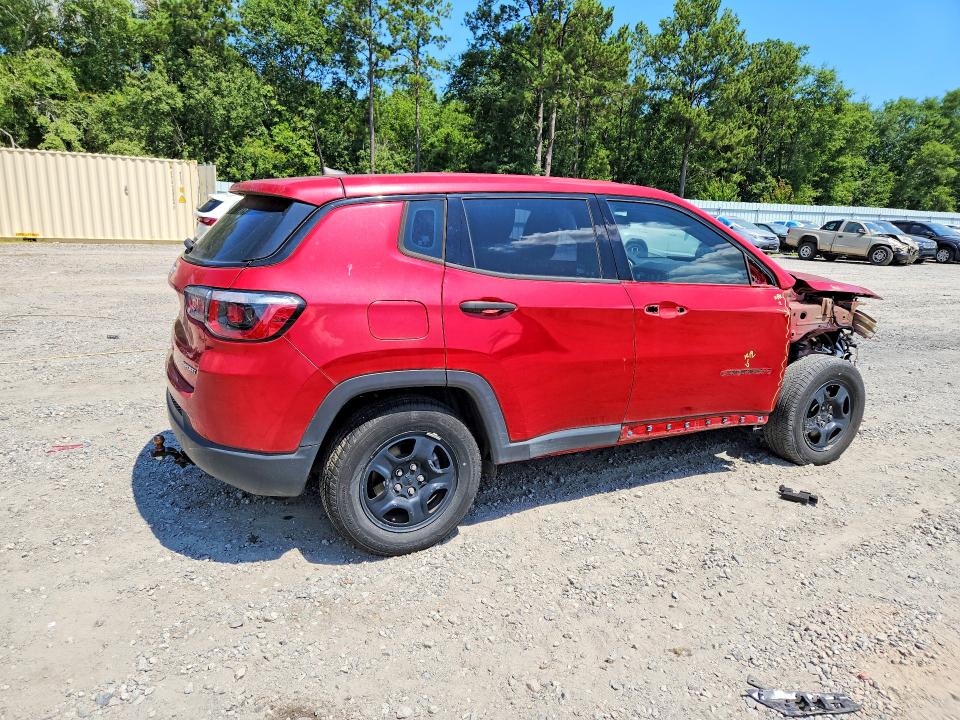 Photo 3 from auction – 2020 JEEP COMPASS with VIN 3C4NJCAB2LT247855