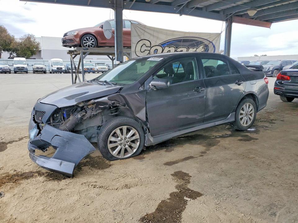 TOYOTA COROLLA 2009 with VIN 1NXBU40E69Z117597 - Photo from auction