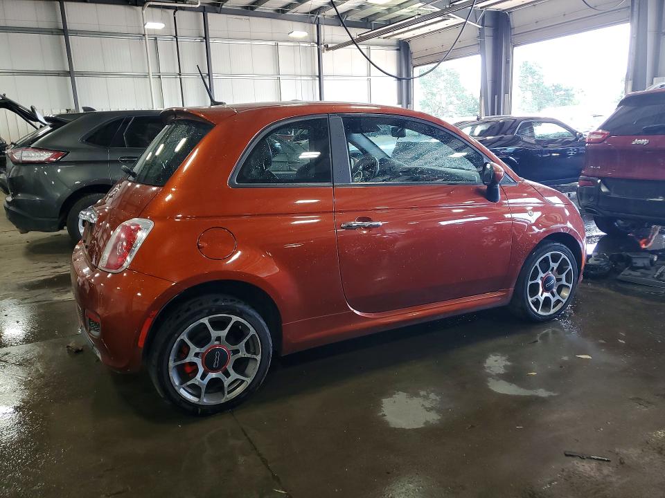 Photo 3 from auction – 2012 FIAT 500 with VIN 3C3CFFBR0CT384271