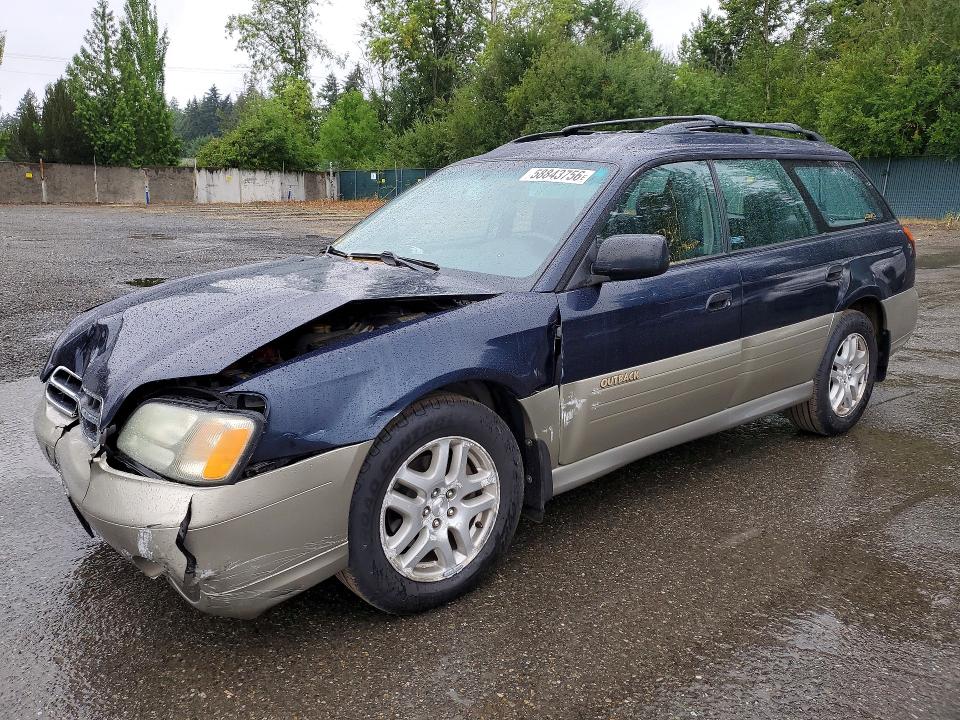 SUBARU LEGACY 2002 with VIN 4S3BH665527634101 - Photo from auction