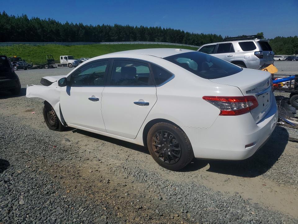 Photo 2 from auction – 2015 NISSAN SENTRA with VIN 3N1AB7AP3FY258727