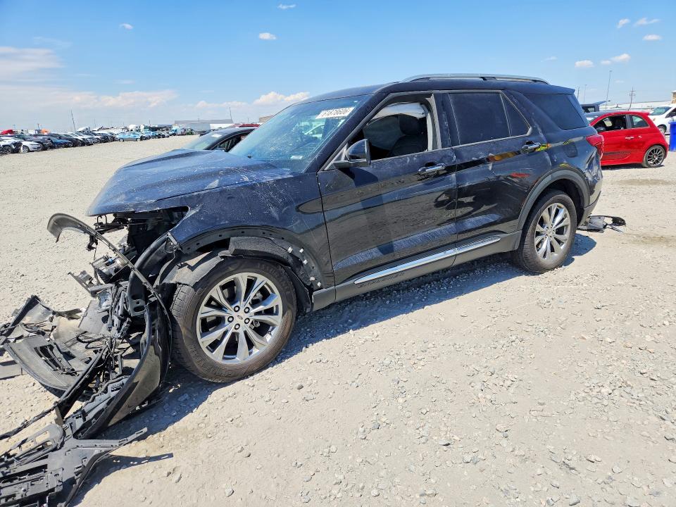 FORD EXPLORER 2021 with VIN 1FMSK8FH1MGB52845 - Photo from auction