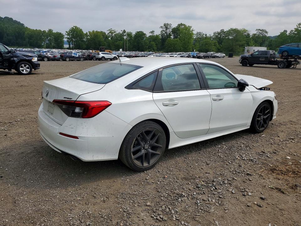 Photo 3 from auction – 2022 HONDA CIVIC with VIN 2HGFE2F52NH580043