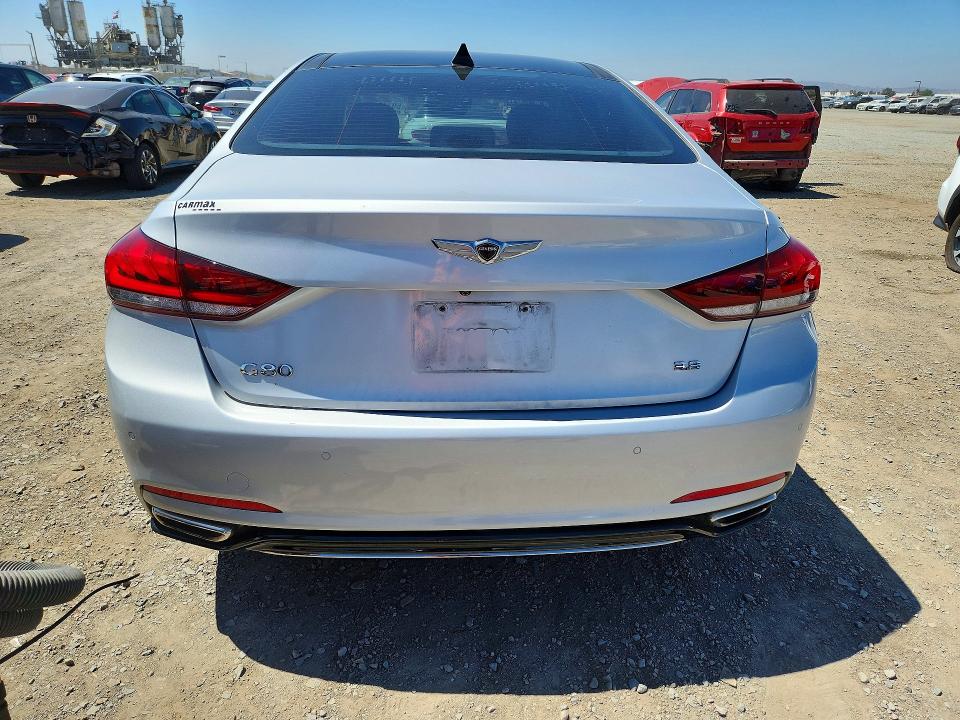 Photo 6 from auction – 2018 GENESIS G80 with VIN KMHGN4JE9JU225976