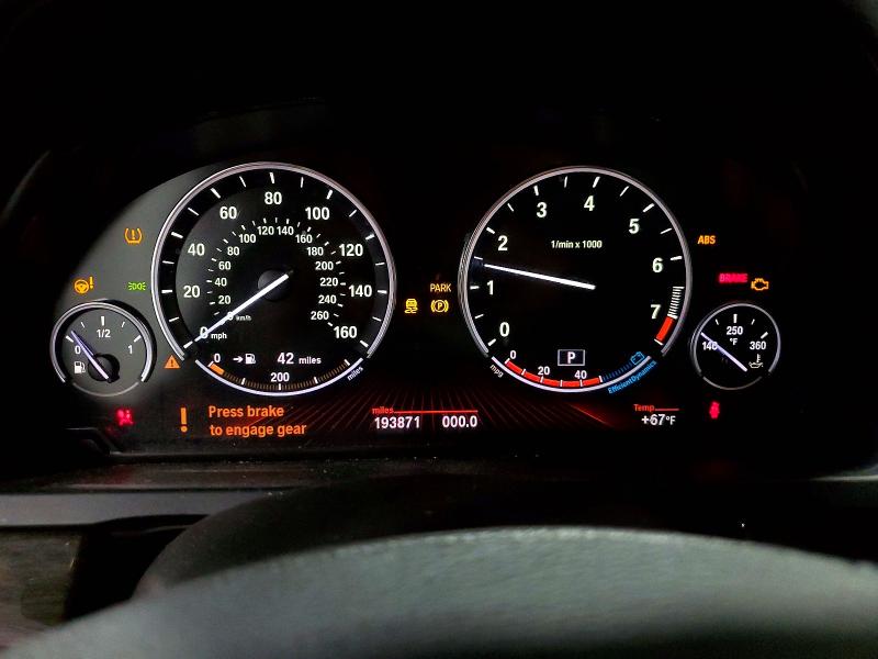 Photo 9 from auction – 2011 BMW 750 with VIN WBAKB8C57BCY66754
