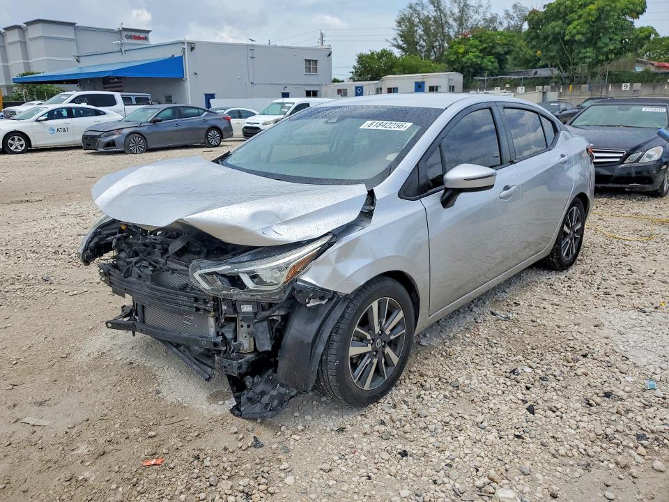 NISSAN VERSA 2021 with VIN 3N1CN8EV8ML872925 - Photo from auction