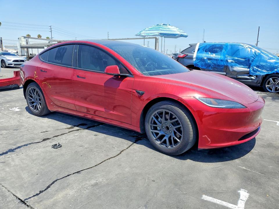 Photo 4 from auction – 2025 TESLA MODEL 3 with VIN 5YJ3E1EA5SF012901