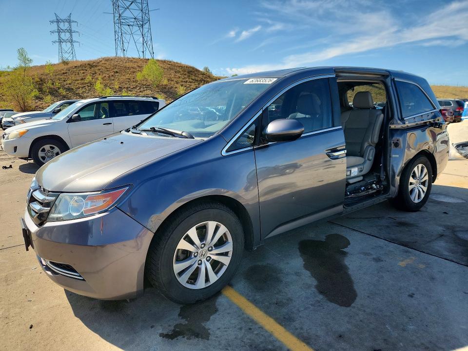 HONDA ODYSSEY 2014 with VIN 5FNRL5H67EB135599 - Photo from auction