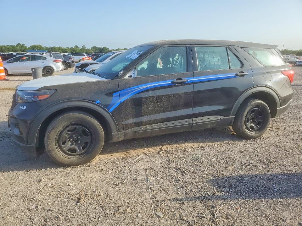 FORD EXPLORER 2021 with VIN 1FM5K8AB8MGB83316 - Photo from auction