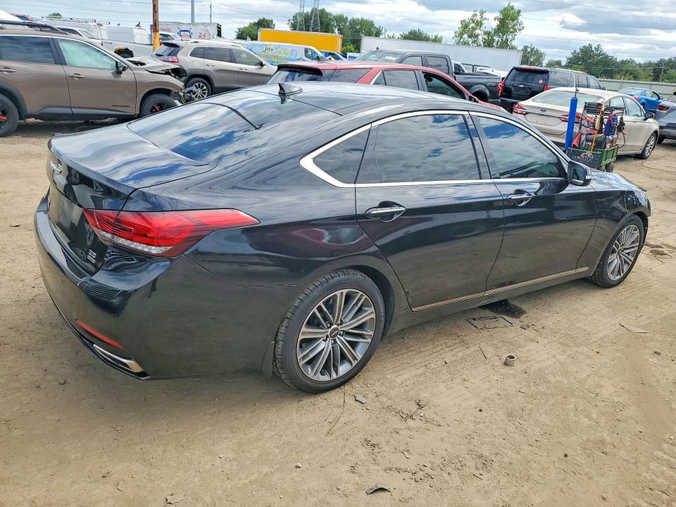 Photo 3 from auction – 2019 GENESIS G80 with VIN KMHGN4JE2KU299371