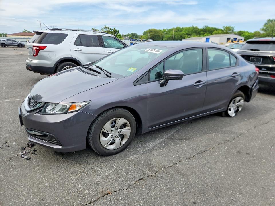 HONDA CIVIC 2014 with VIN 2HGFB2F50EH541332 - Photo from auction