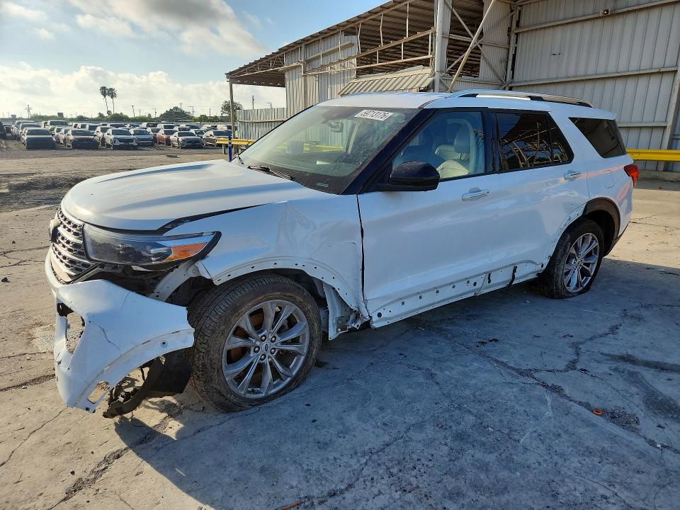 FORD EXPLORER 2023 with VIN 1FMSK8FH9PGB26210 - Photo from auction