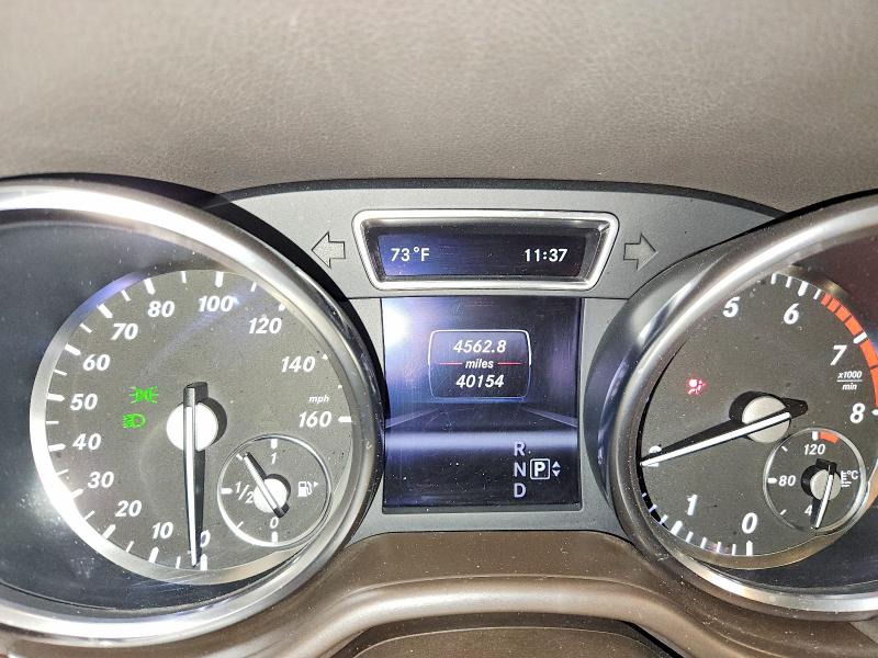 Photo 9 from auction – 2013 MERCEDES-BENZ ML with VIN 4JGDA5HB2DA158417