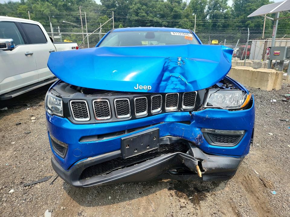 Photo 5 from auction – 2021 JEEP COMPASS with VIN 3C4NJDAB5MT540026