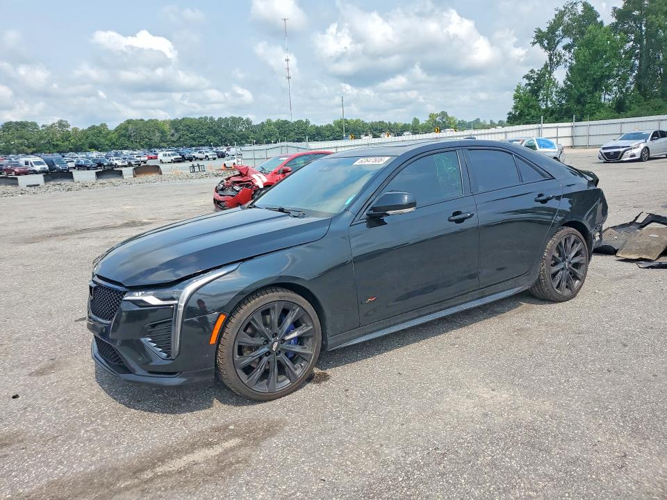 CADILLAC CT4-V 2022 with VIN 1G6DH5RL8N0117694 - Photo from auction