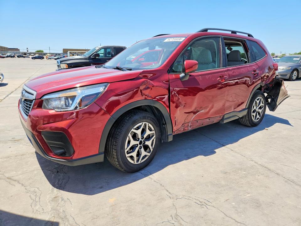 SUBARU FORESTER 2020 with VIN JF2SKAJC0LH446917 - Photo from auction