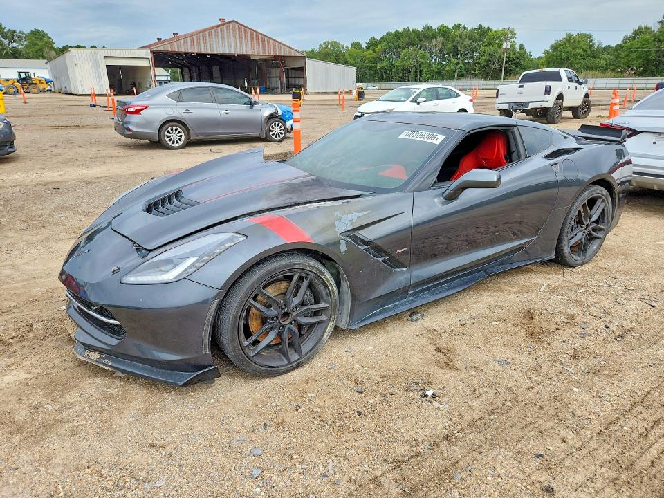 CHEVROLET CORVETTE 2017 with VIN 1G1YM2D73H5101468 - Photo from auction