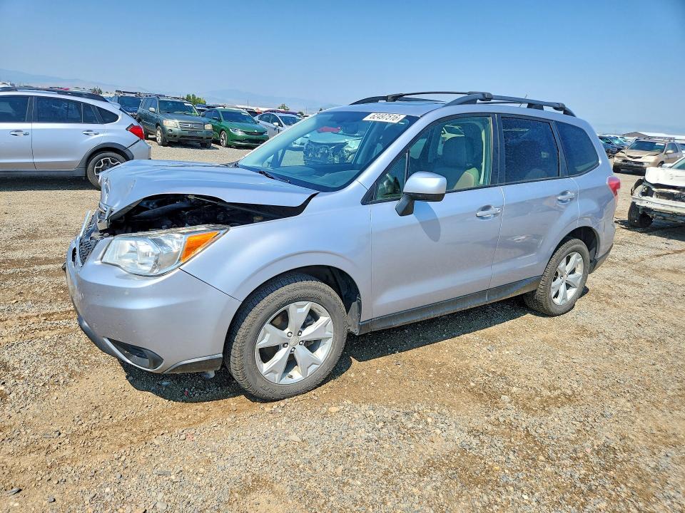 SUBARU FORESTER 2015 with VIN JF2SJADC1FH838551 - Photo from auction
