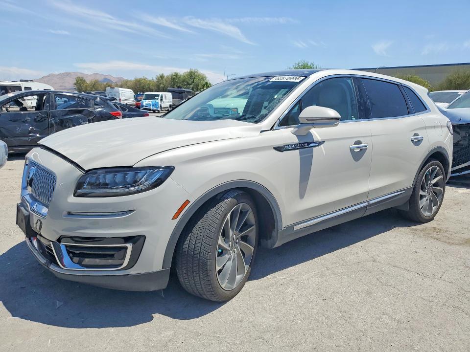 Photo 1 from auction – 2019 LINCOLN NAUTILUS with VIN 2LMPJ6L99KBL18676