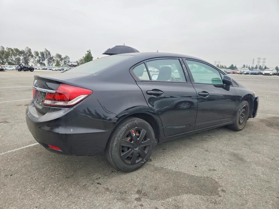 Photo 3 from auction – 2013 HONDA CIVIC with VIN 19XFB2F58DE235939