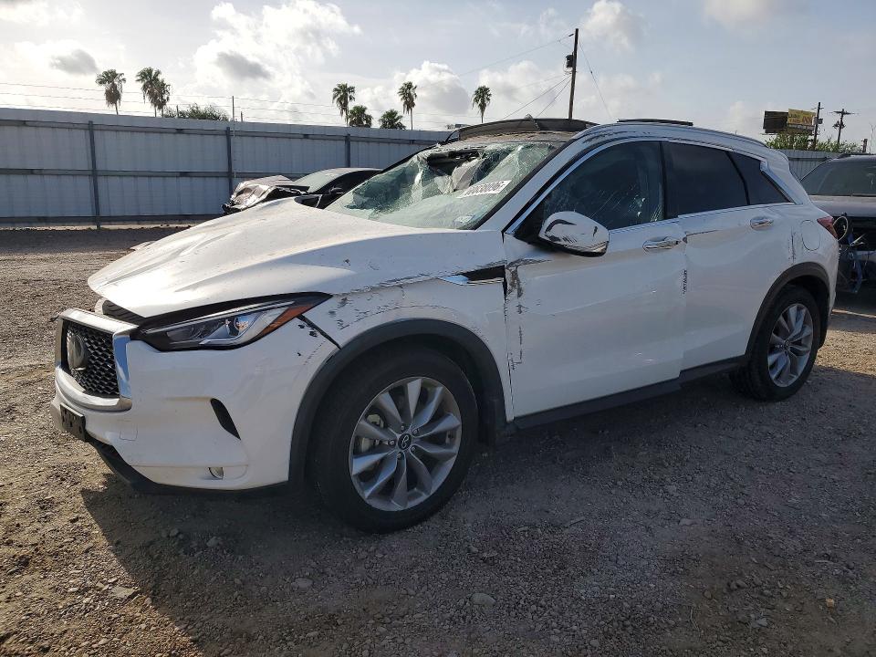 INFINITI QX50 2022 with VIN 3PCAJ5BA2NF118192 - Photo from auction