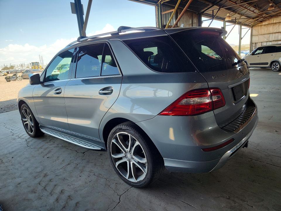 Photo 2 from auction – 2014 MERCEDES-BENZ ML with VIN 4JGDA7DB3EA299208