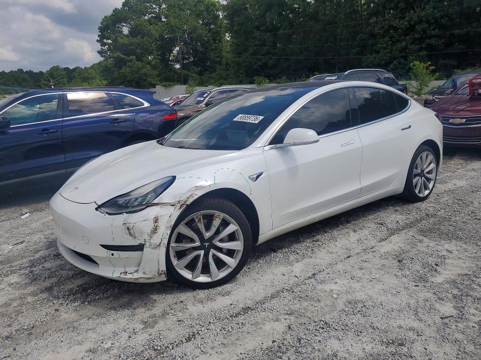 TESLA MODEL 3 2020 with VIN 5YJ3E1EA8LF634135 - Photo from auction