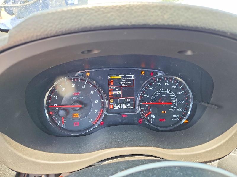 Photo 9 from auction – 2018 SUBARU WRX with VIN JF1VA2N64J9834139