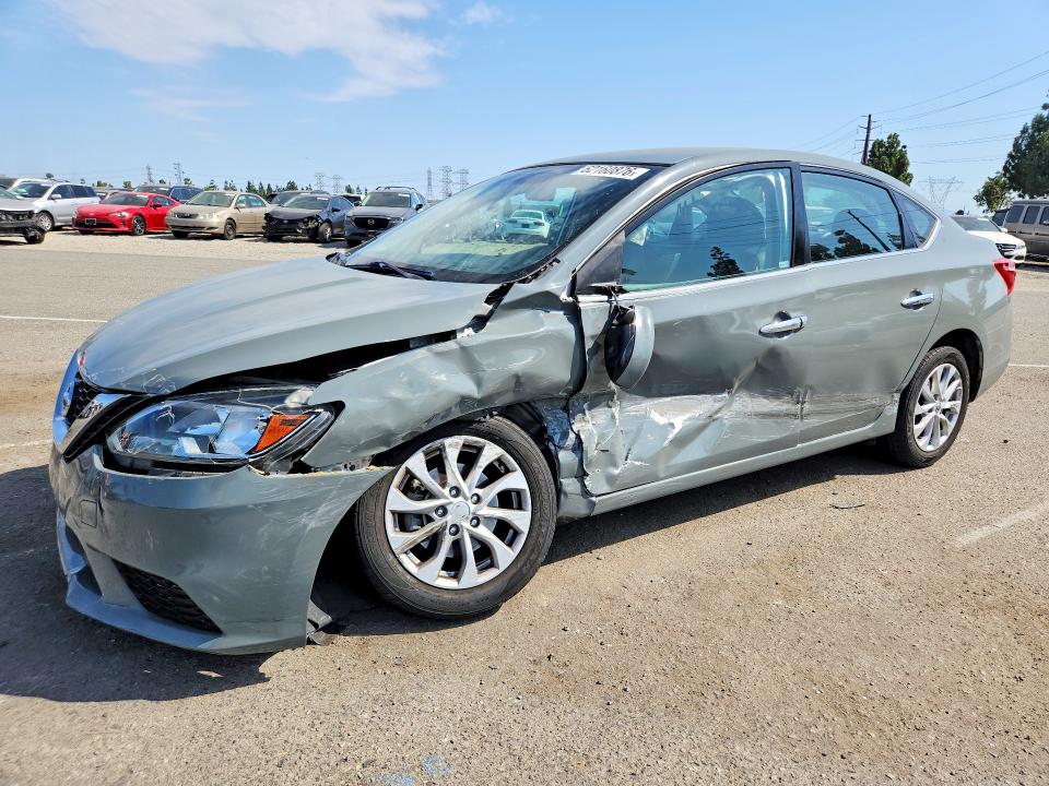 Photo 1 from auction – 2018 NISSAN SENTRA with VIN 3N1AB7AP6JY249111
