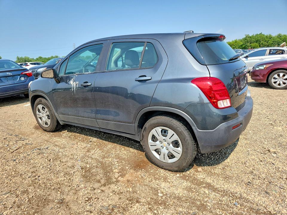 Photo 2 from auction – 2016 CHEVROLET TRAX with VIN 3GNCJKSB9GL249390