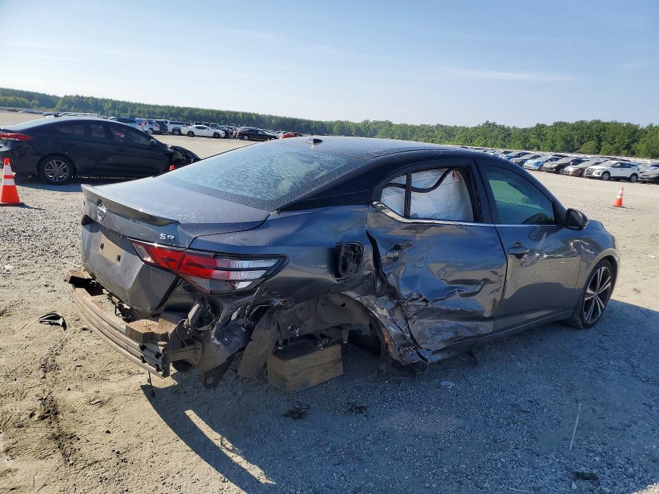 Photo 3 from auction – 2021 NISSAN SENTRA with VIN 3N1AB8DV0MY201138