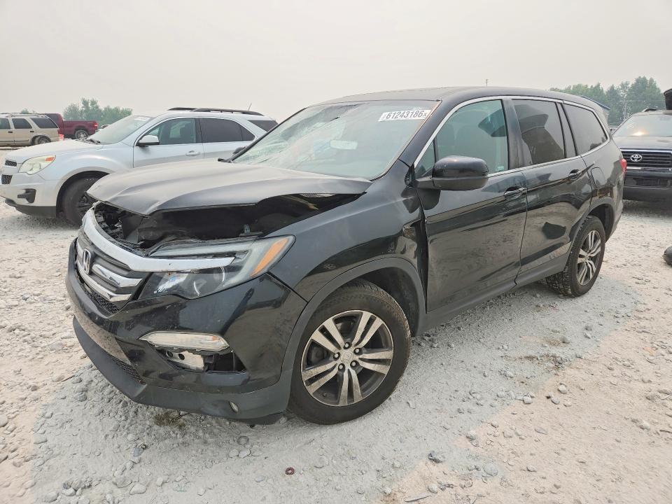 HONDA PILOT 2018 with VIN 5FNYF6H56JB038792 - Photo from auction