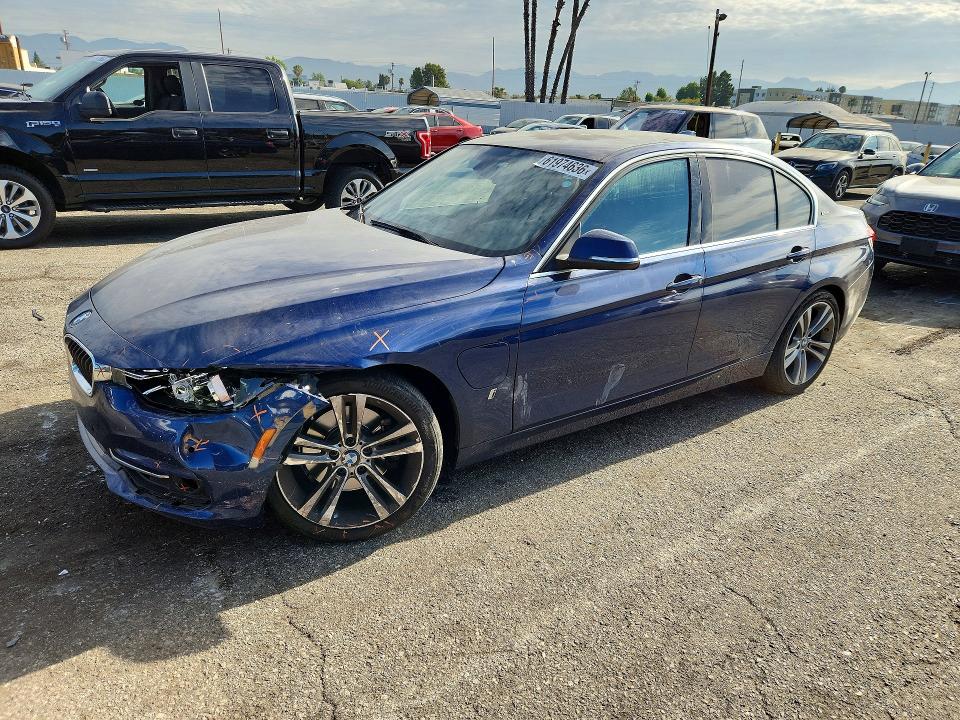 BMW 330E 2017 with VIN WBA8E1C39HA156962 - Photo from auction