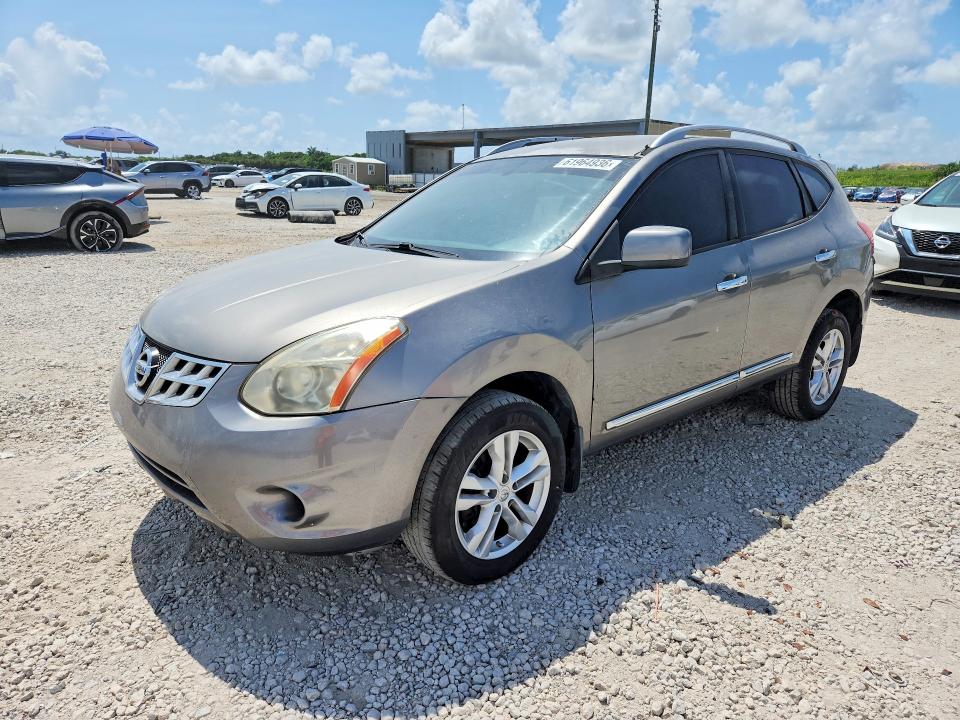 Photo 1 from auction – 2012 NISSAN ROGUE with VIN JN8AS5MT8CW609732