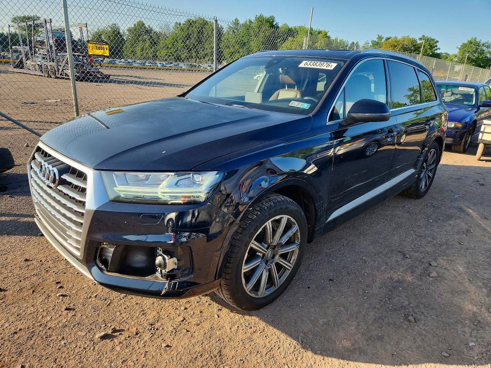 AUDI Q7 2017 with VIN WA1LAAF74HD041508 - Photo from auction