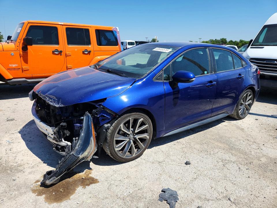TOYOTA COROLLA 2021 with VIN 5YFS4MCE4MP083018 - Photo from auction