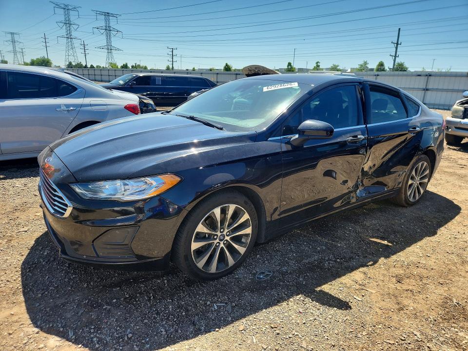 FORD FUSION 2020 with VIN 3FA6P0T96LR236582 - Photo from auction