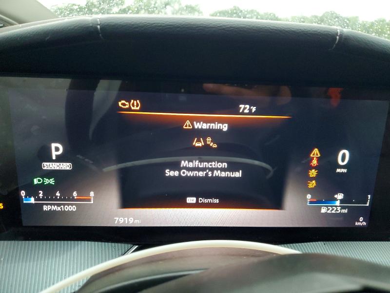 Photo 9 from auction – 2025 NISSAN MURANO with VIN 5N1AZ3DT2SC110688