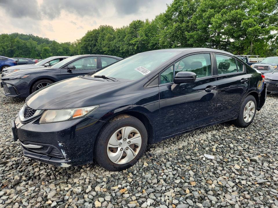 HONDA CIVIC 2015 with VIN 19XFB2F54FE254880 - Photo from auction