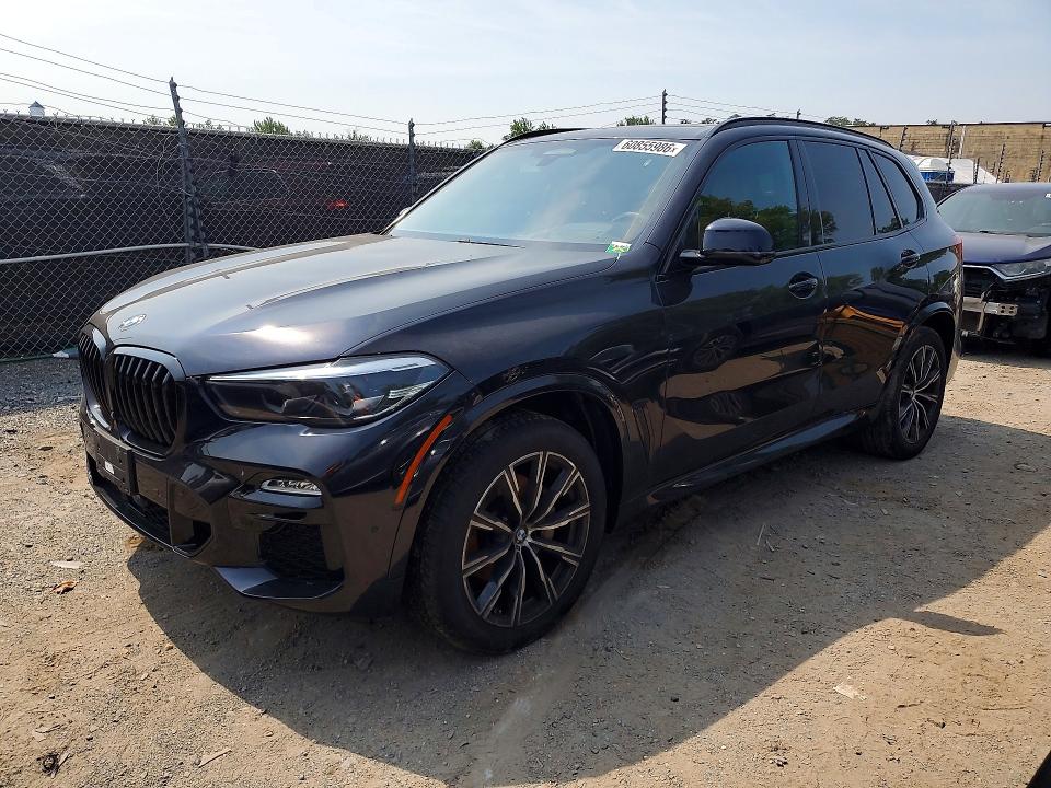 BMW X5 2021 with VIN 5UXCR6C05M9E12581 - Photo from auction
