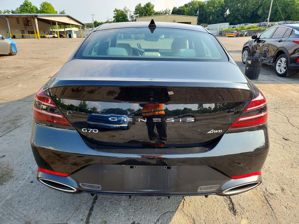 Photo 6 from auction – 2024 GENESIS G70 with VIN KMTG34SC4RU141648