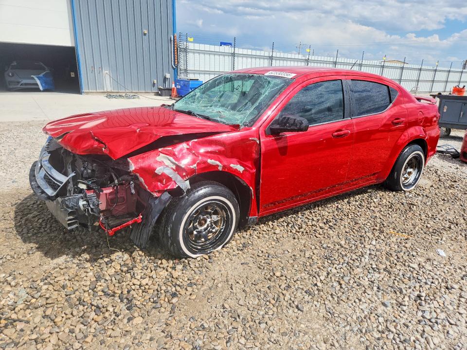 DODGE AVENGER 2013 with VIN 1C3CDZAG7DN621671 - Photo from auction