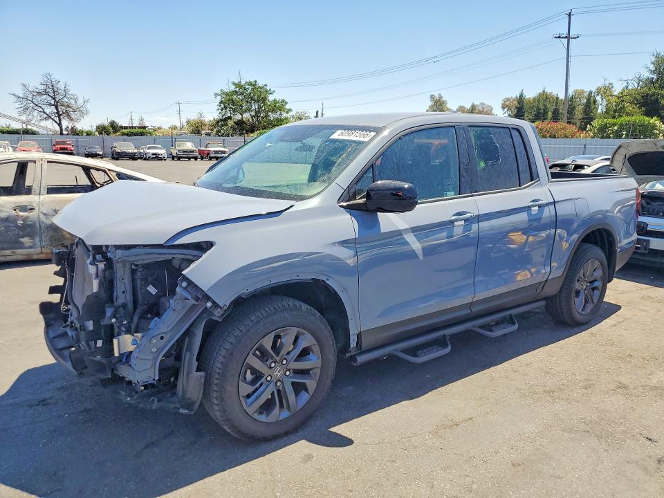 HONDA RIDGELINE 2025 with VIN 5FPYK3F16SB038245 - Photo from auction
