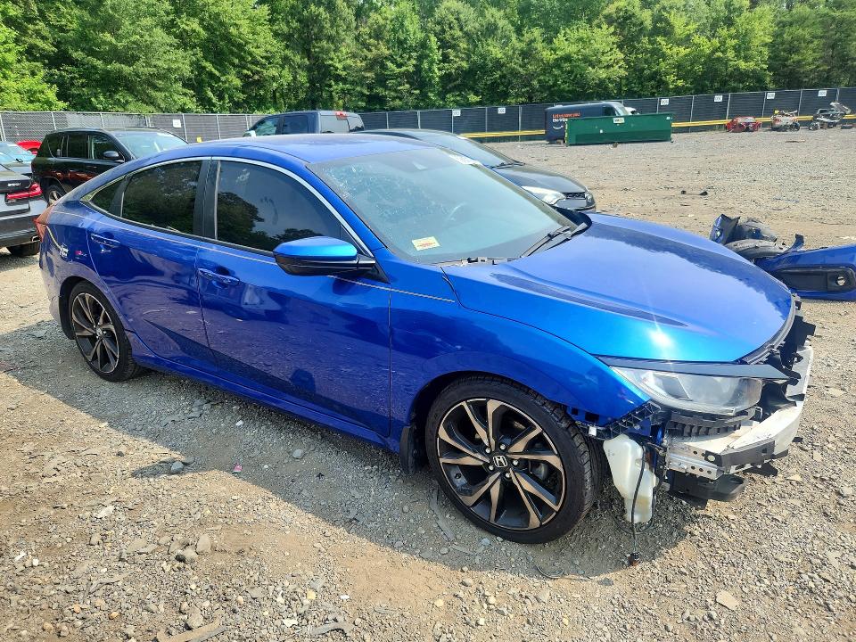 Photo 4 from auction – 2019 HONDA CIVIC with VIN 2HGFC2F81KH538216